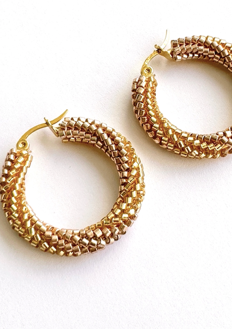 Golden essential hoops